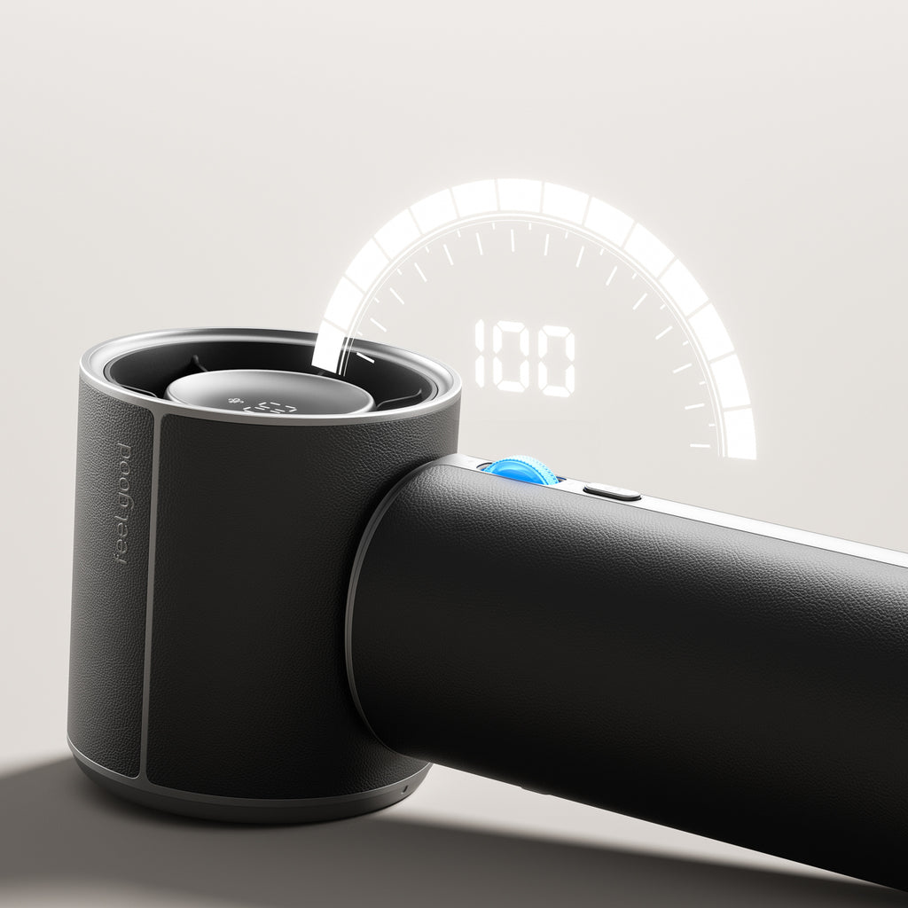 Jisulife Handheld Fan Pro1 Mini 4250mAh USB-C nešiojamasis ventiliatorius-pūtimas - juodas -- Handheld Fans