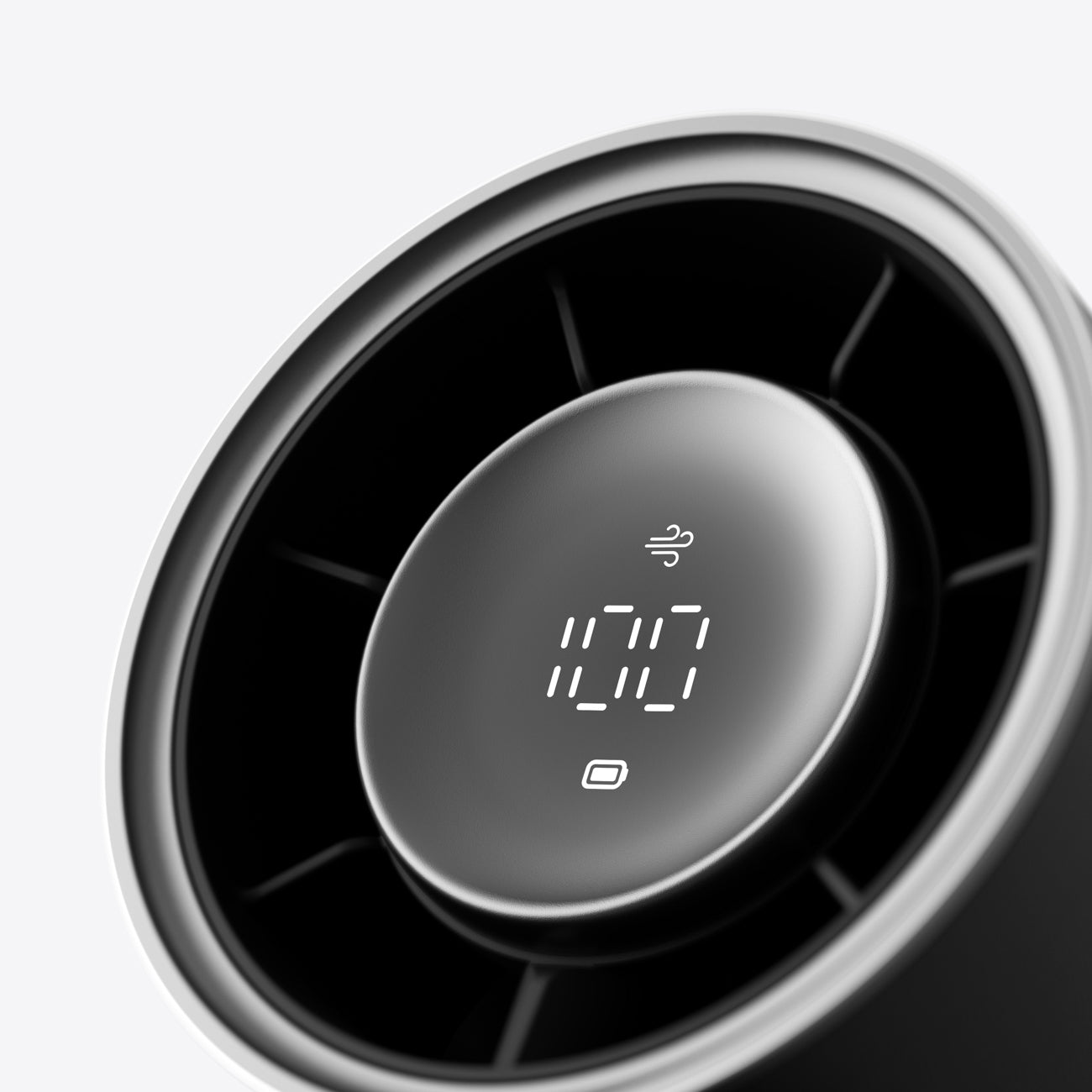 Jisulife Handheld Fan Pro1 Mini 4250mAh USB-C nešiojamasis ventiliatorius-pūtimas - juodas -- Handheld Fans