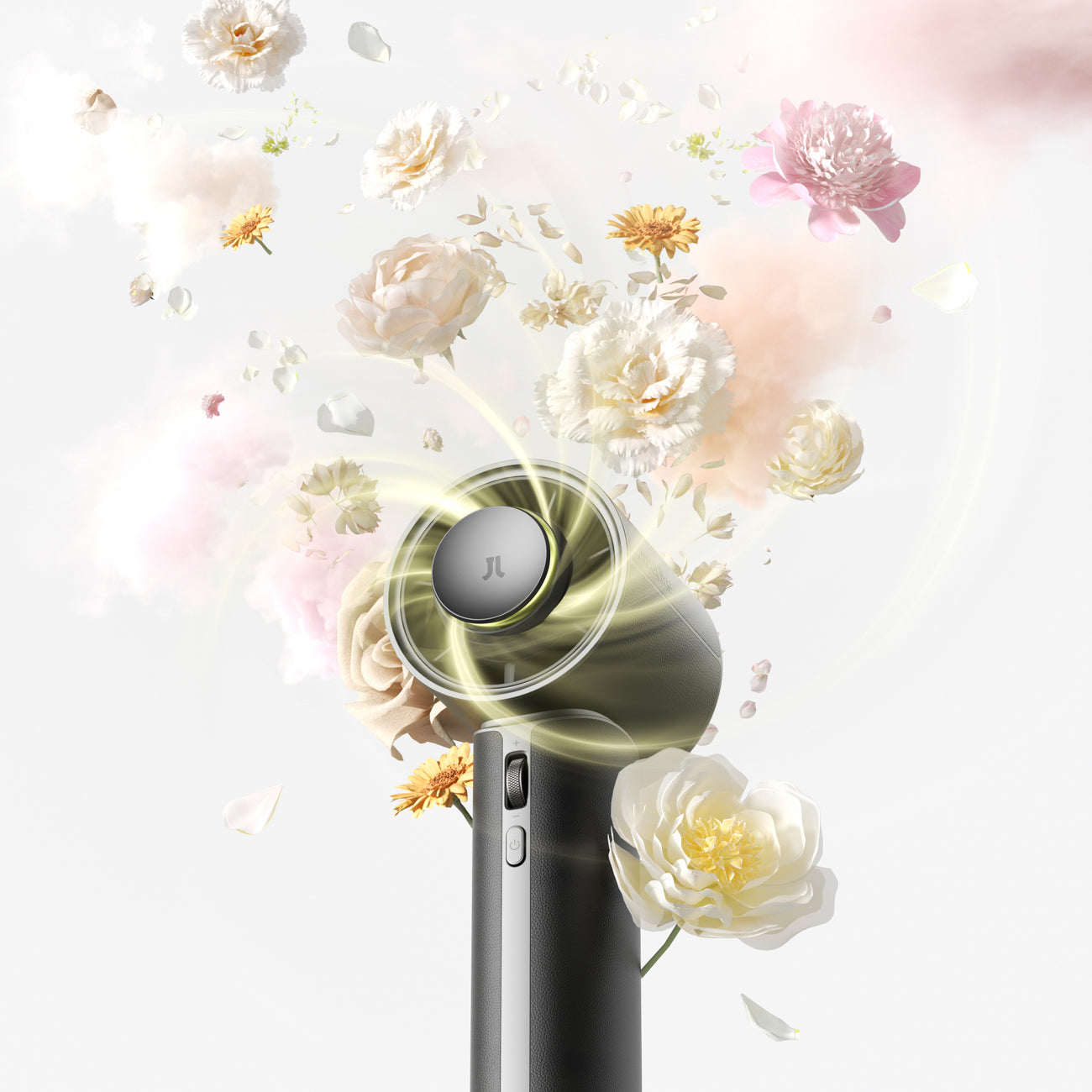 Jisulife Handheld Fan Pro1 Mini 4250mAh USB-C nešiojamasis ventiliatorius-pūtimas - juodas -- Handheld Fans