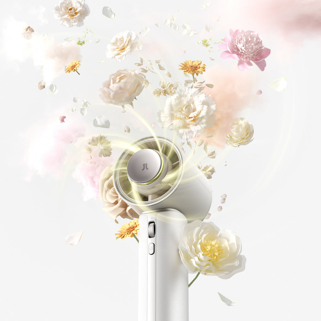 Jisulife Handheld Fan Pro1 Mini 4250mAh USB-C nešiojamas ventiliatorius - Baltas -- Handheld Fans