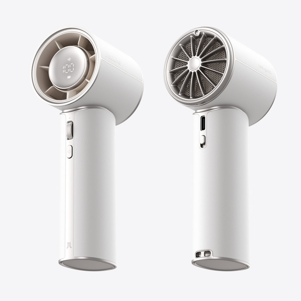 Jisulife Handheld Fan Pro1 Mini 4250mAh USB-C nešiojamas ventiliatorius - Baltas -- Handheld Fans