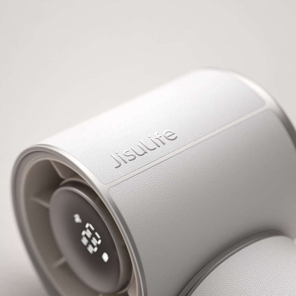 Jisulife Handheld Fan Pro1 Mini 4250mAh USB-C nešiojamas ventiliatorius - Baltas -- Handheld Fans