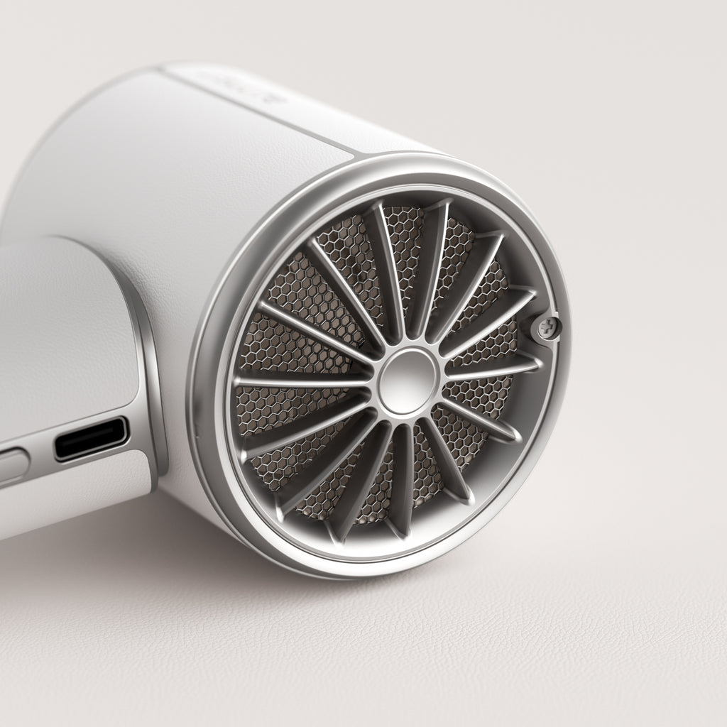 Jisulife Handheld Fan Pro1 Mini 4250mAh USB-C nešiojamas ventiliatorius - Baltas -- Handheld Fans