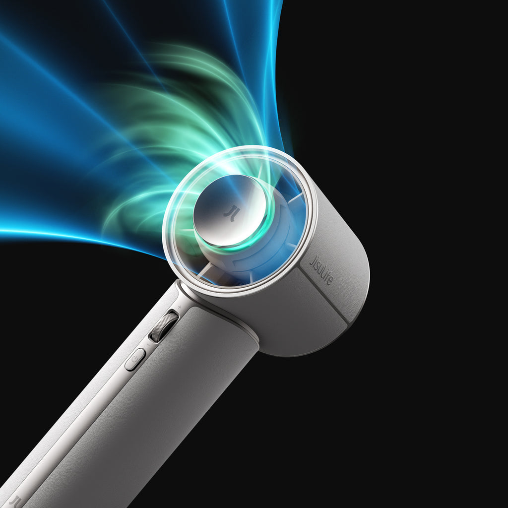 Jisulife Handheld Fan Pro1 Mini 4250mAh USB-C nešiojamas ventiliatorius - Baltas -- Handheld Fans