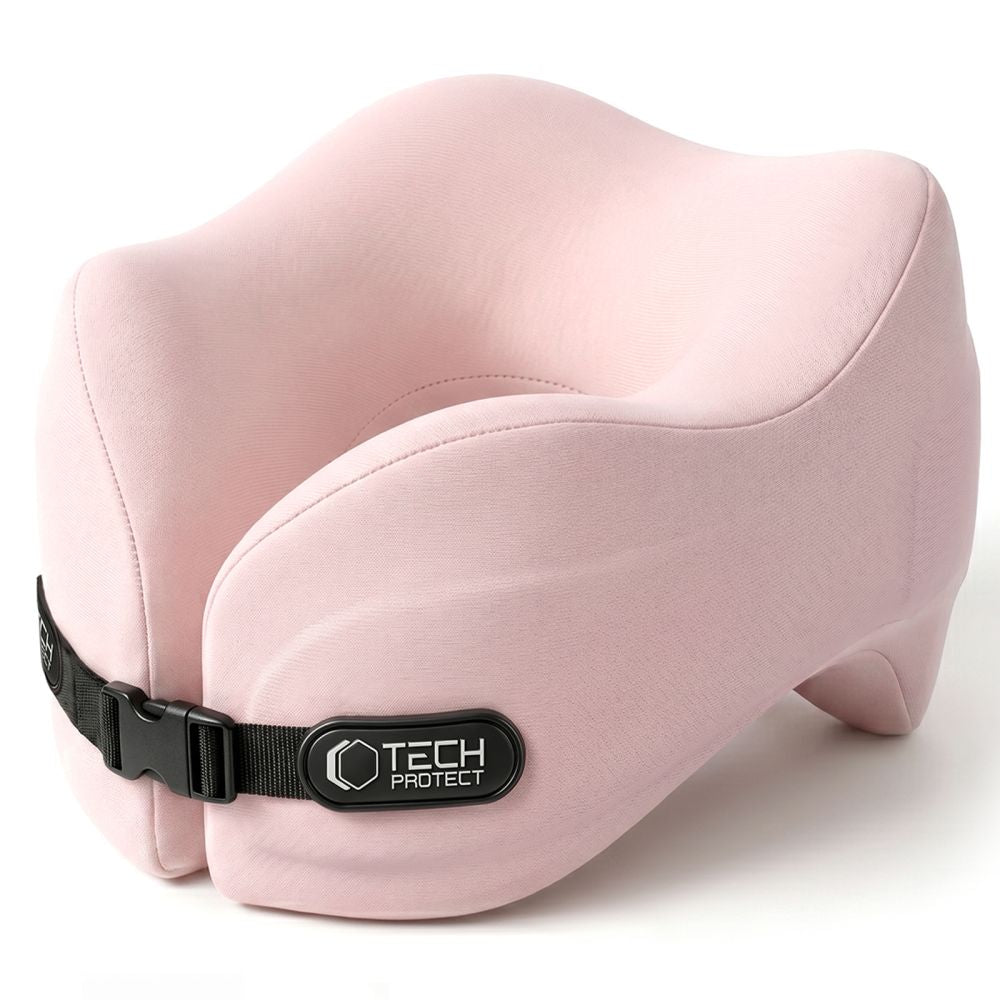 Tech-Protect ComfortRest Kelionės pagalvė - Rožinė -- Uncategorized