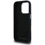 Karl Lagerfeld FW Jeans Signature Logo iPhone 16 Pro Max dėklas - Juoda -- iPhone 16 Pro Max