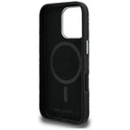 Karl Lagerfeld FW Stamped Karl MagSafe dėklas iPhone 16 Pro - Juodas -- iPhone 16 Pro