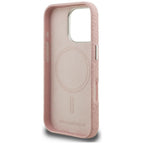 Karl Lagerfeld FW Stamped Karl MagSafe dėklas iPhone 16 Pro Max - Rožinis -- iPhone 16 Pro Max