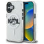 Karl Lagerfeld IML Choupette Sketch Logo MagSafe iPhone 16 dėklas - Skaidrus -- iPhone 16