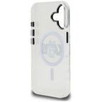 Karl Lagerfeld IML Choupette Sketch Logo MagSafe iPhone 16 dėklas - Skaidrus -- iPhone 16