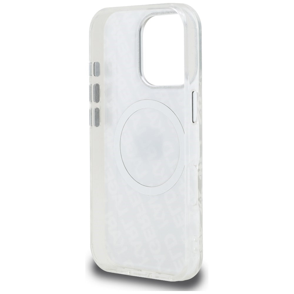 Karl Lagerfeld IML Karl Head Logo MagSafe dėklas iPhone 16 Pro - Pilkas -- iPhone 16 Pro