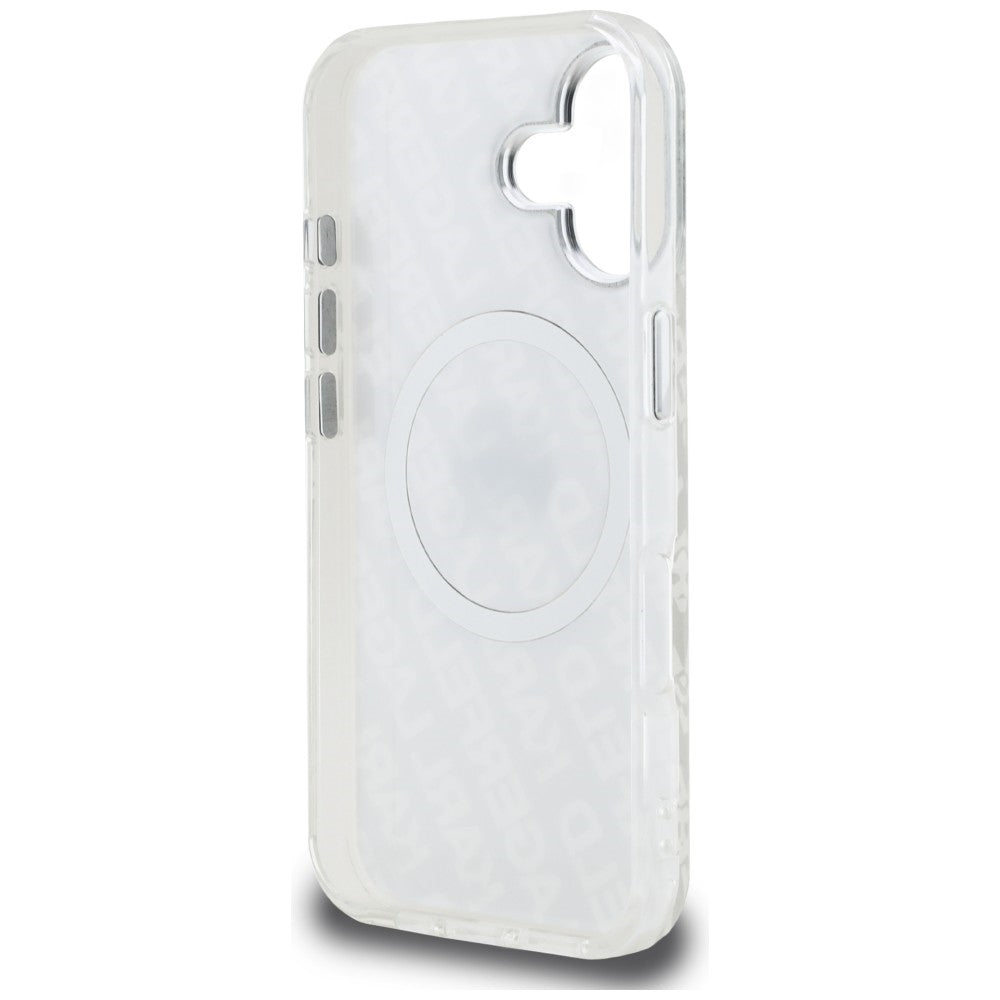 Karl Lagerfeld IML Karl Head Logo MagSafe dėklas iPhone 16 - Pilkas -- iPhone 16