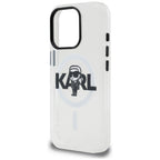 Karl Lagerfeld IML Karl Sketch Logo MagSafe dėklas iPhone 16 Pro - Skaidrus -- iPhone 16 Pro
