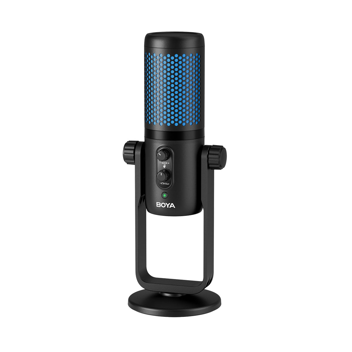 BOYA BY-PM740 bevielis mikrofonas su 4 kryptimis charakteristikomis 2.4 GHz mini jungtis 3.5 mm USB-A - juodas -- Microphones