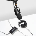 BOYA BY-DM500 kardioidinis XLR dinaminis mikrofonas podcast'ams - juodas -- Microphones