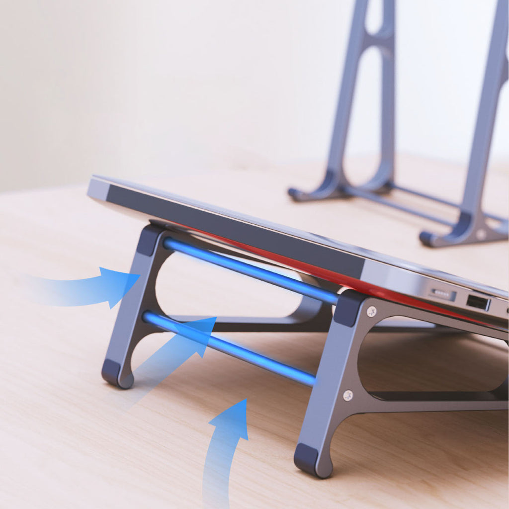 Stovas nesiojamajam kompiuteriui Orico MA13 13 coliu, sulankstomas - pilkas -- Laptop Stands