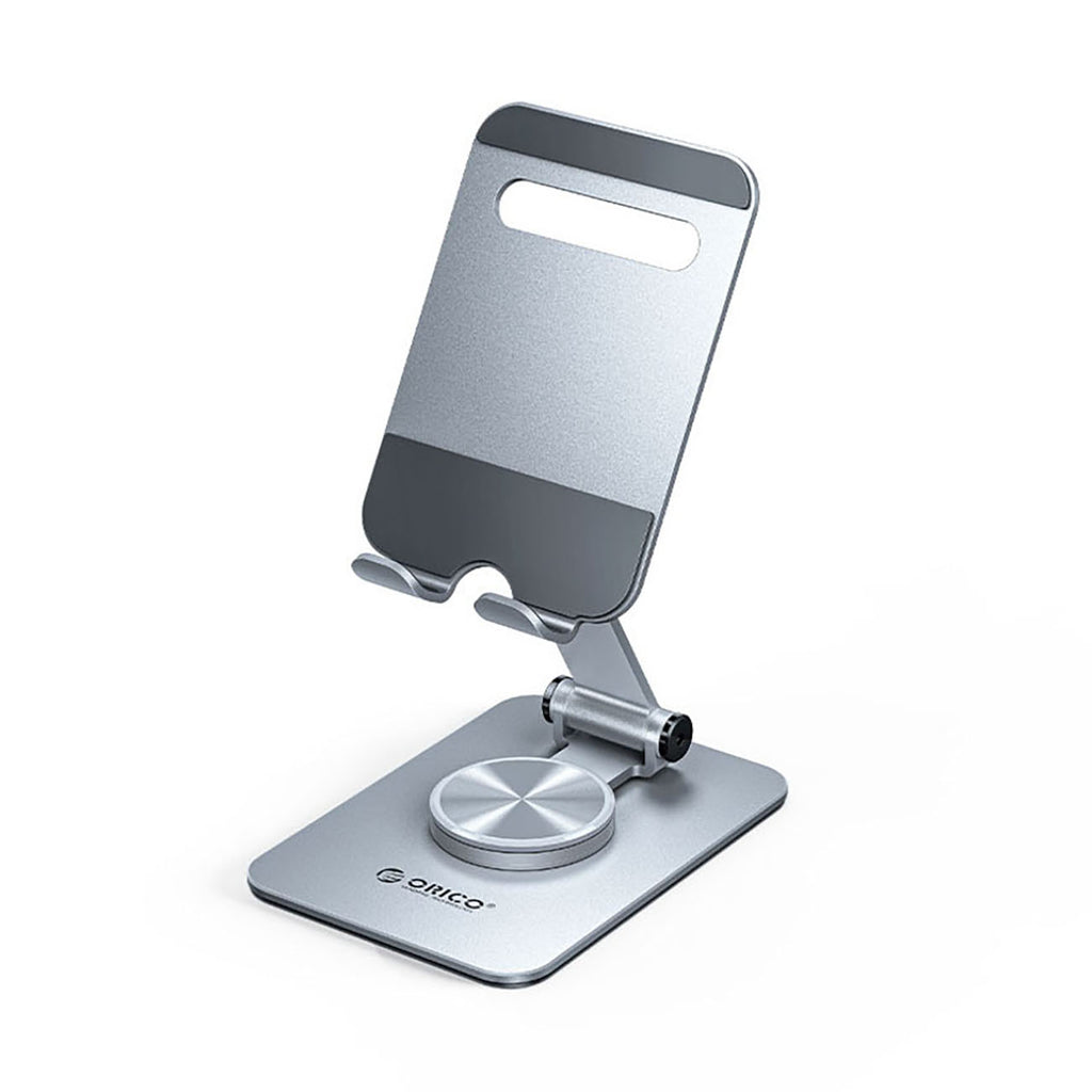 Stovas telefonui Orico PS2, sulankstomas, 360° pasukamas – sidabrinis -- Phone stands