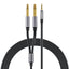 Garso kabelis Orico AX2N mini jack 3,5 mm į 2 x jack 6,5 mm 1 m – juodas -- Audio Cables