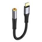 Garso kabelis-adapteris Orico AXC-02 USB-C – 3,5 mm jack 20 cm – juodas -- Audio Cables