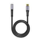 Garso kabelis-adapteris Orico AXC USB-C – 3,5 mm jack 1 m – juodas -- Audio Cables