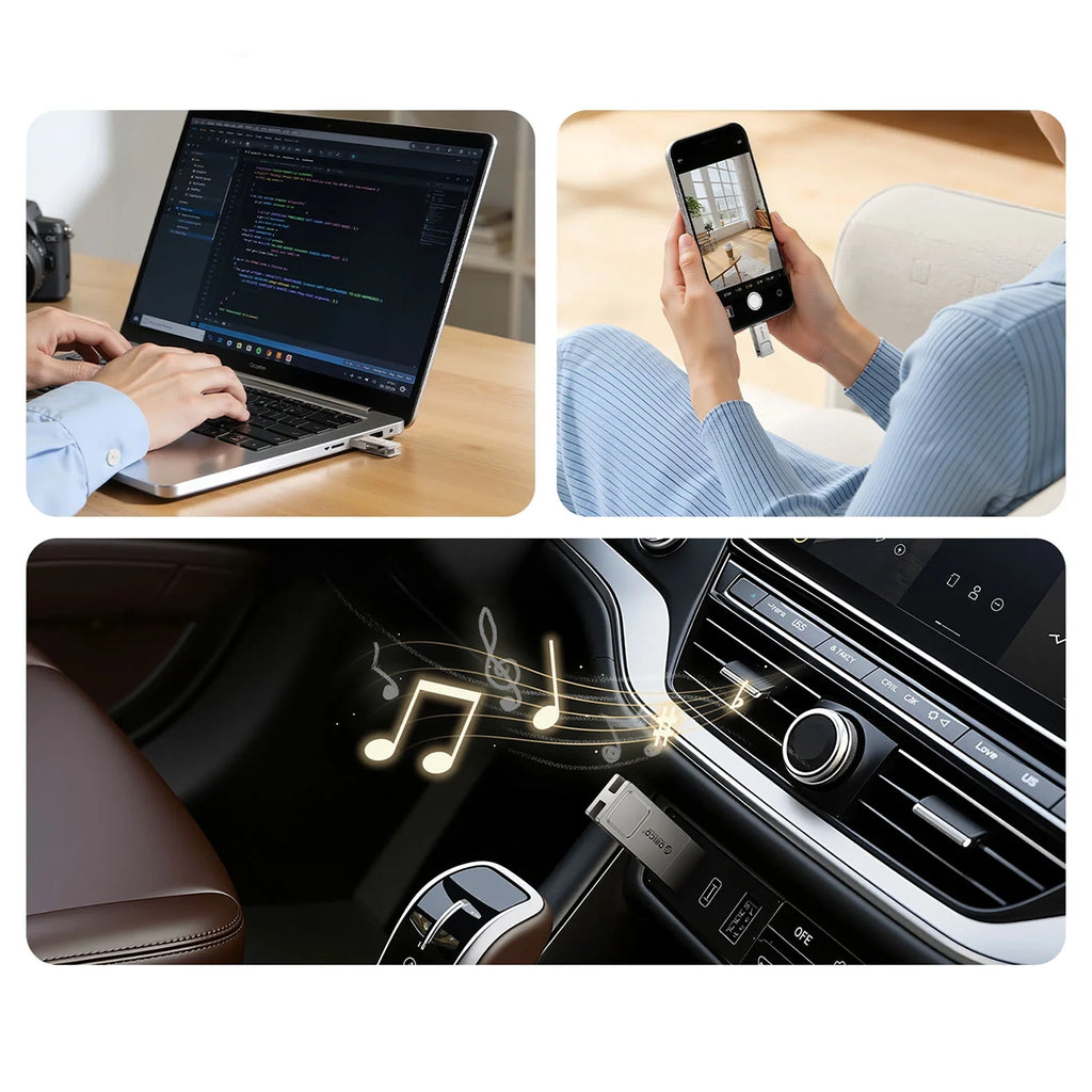 Orico U301 256 GB USB-A USB-C USB 3.2 Gen 1 Atmintinė - Sidabrinė -- Uncategorized