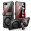 Supcase UB Grip Mag MagSafe dėklas Samsung Galaxy Z Flip 8 – juoda -- Samsung Galaxy Z Flip 8