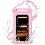 Tech-Protect UWC7 6,9" nepropusčias vandens dėklas – rožinė -- Cell phone cases and covers