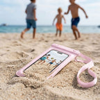 Tech-Protect UWC7 6,9" nepropusčias vandens dėklas – rožinė -- Cell phone cases and covers