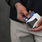Tech-Protect Thorn RFID piniginė - Sidabrinė -- Uncategorized