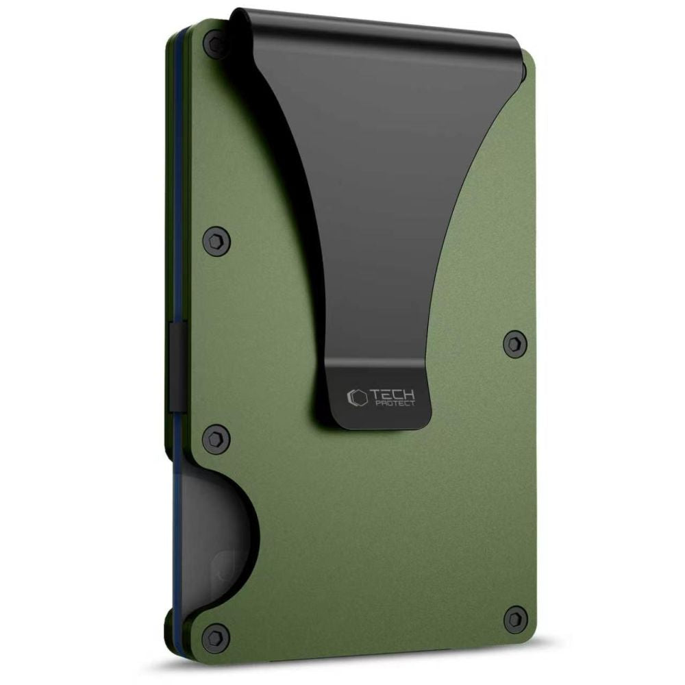 Tech-Protect Thorn RFID Piniginė - Žalia -- Uncategorized