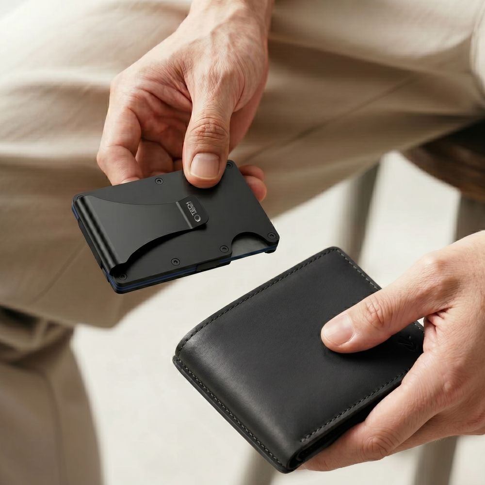 Tech-Protect Thorn RFID piniginė - Juoda -- Uncategorized