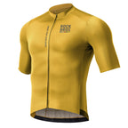 Dviračio marškinėliai Rockbros 15120014024 ROAD TO SKY vyriški trumpomis rankovėmis M - geltoni -- Cycling Jerseys