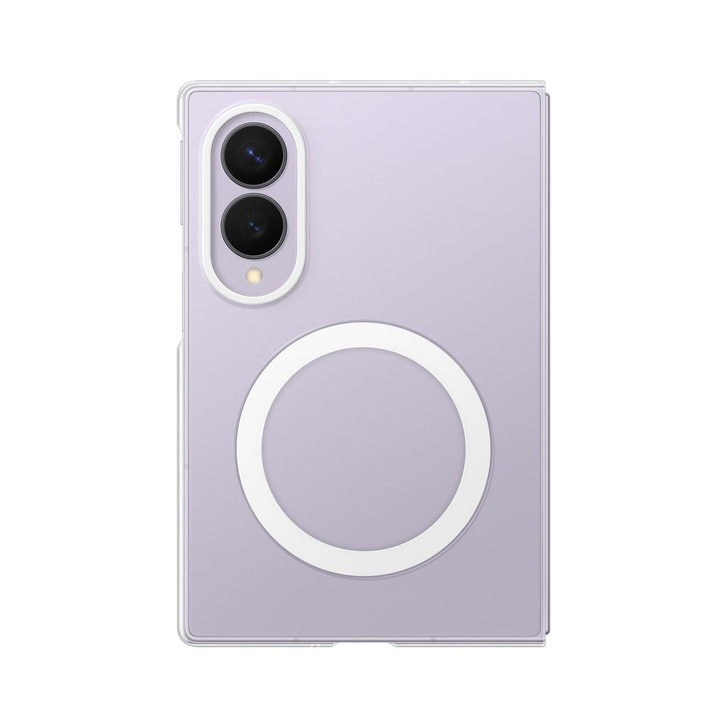 Samsung Clear Magnet Case Samsung Galaxy Z Fold 8 0.8 mm MagSafe suderinama + 2 vnt. anti-blizgesio plėvelė - skaidri --...