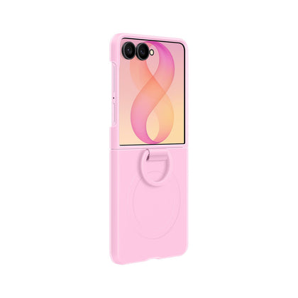 Samsung silikoninis žiedas magnetinis dėklas Samsung Galaxy Z Flip 8 su MagSafe suderinamumo žiedu - rožinis -- Samsung...