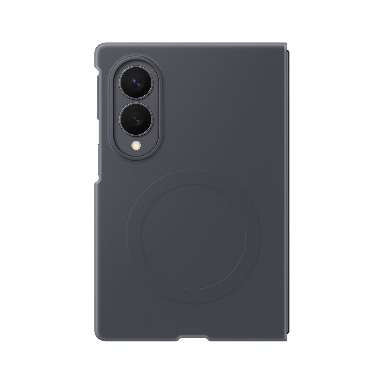 Samsung Silicone Magnet Case Samsung Galaxy Z Fold 8 (MagSafe suderinama) + 2 anti-atspindžio filmai - juoda -- Samsung...