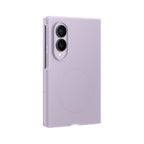 Samsung silikoninis magnetinis dėklas Samsung Galaxy Z Fold 8 su MagSafe suderinamumu + 2 neblizgios plėvelės - violetinė...