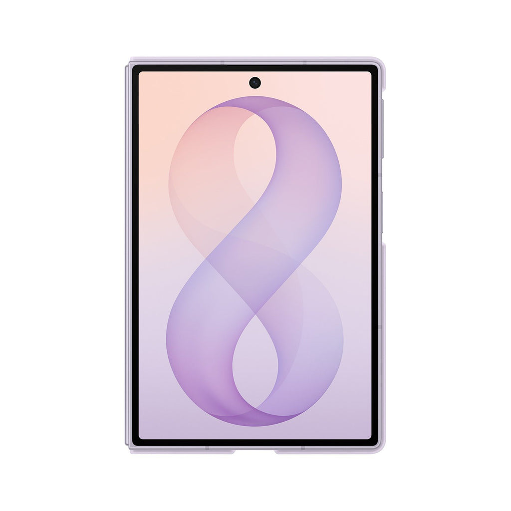 Samsung silikoninis magnetinis dėklas Samsung Galaxy Z Fold 8 su MagSafe suderinamumu + 2 neblizgios plėvelės - violetinė...