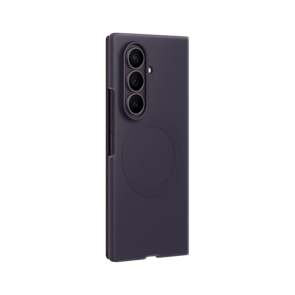 Samsung Silicone Magnet dėklas Samsung Galaxy Z Fold 8, suderintas su MagSafe + 2 anti-atspindinio stiklo plėvelės -...