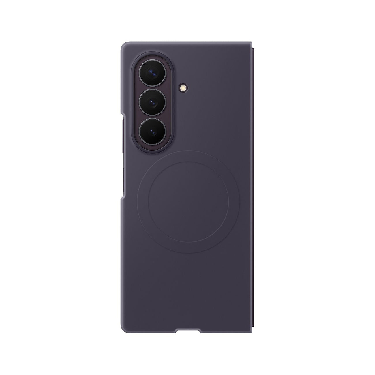 Samsung Silicone Magnet dėklas Samsung Galaxy Z Fold 8, suderintas su MagSafe + 2 anti-atspindinio stiklo plėvelės -...