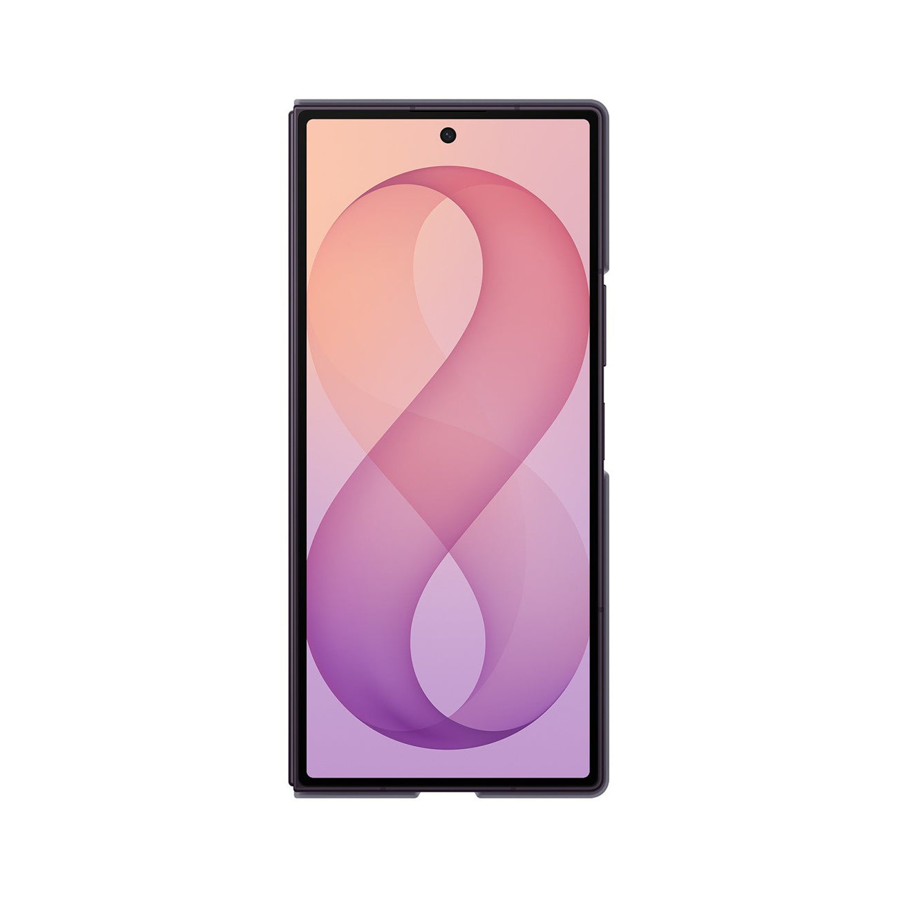 Samsung Silicone Magnet dėklas Samsung Galaxy Z Fold 8, suderintas su MagSafe + 2 anti-atspindinio stiklo plėvelės -...