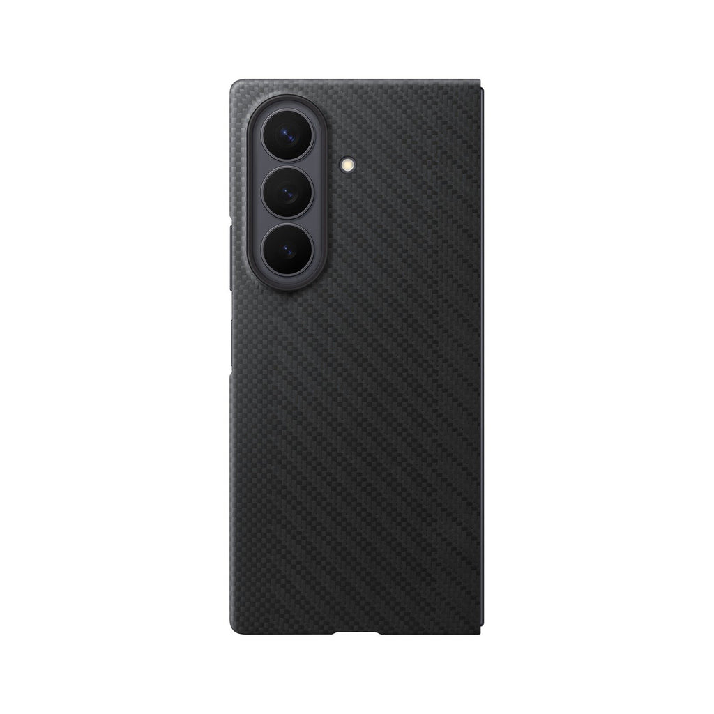 Samsung Carbon Magnet Case Samsung Galaxy Z Fold 8 Ultra, suderinama su MagSafe + 2 atsispindžiavimo plėvelės - juoda --...