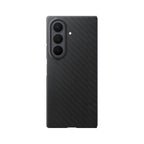 Samsung Carbon Magnet Case Samsung Galaxy Z Fold 8 Ultra, suderinama su MagSafe + 2 atsispindžiavimo plėvelės - juoda --...