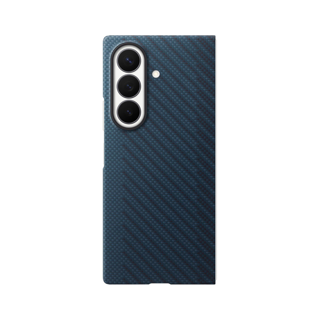 Samsung Carbon Magnet Case Samsung Galaxy Z Fold 8 Ultra, suderinama su MagSafe + 2 atsispindžiavimo plėvelės - tamsiai...