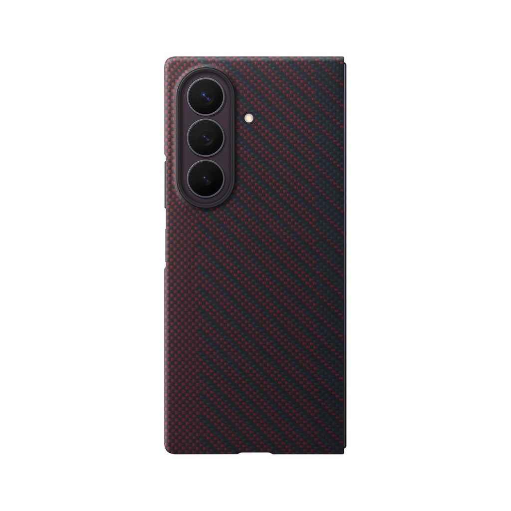 Samsung Carbon Magnet dėklas Samsung Galaxy Z Fold 8 Ultra, suderintas su MagSafe + 2 anti-atspindinio stiklo plėvelės -...