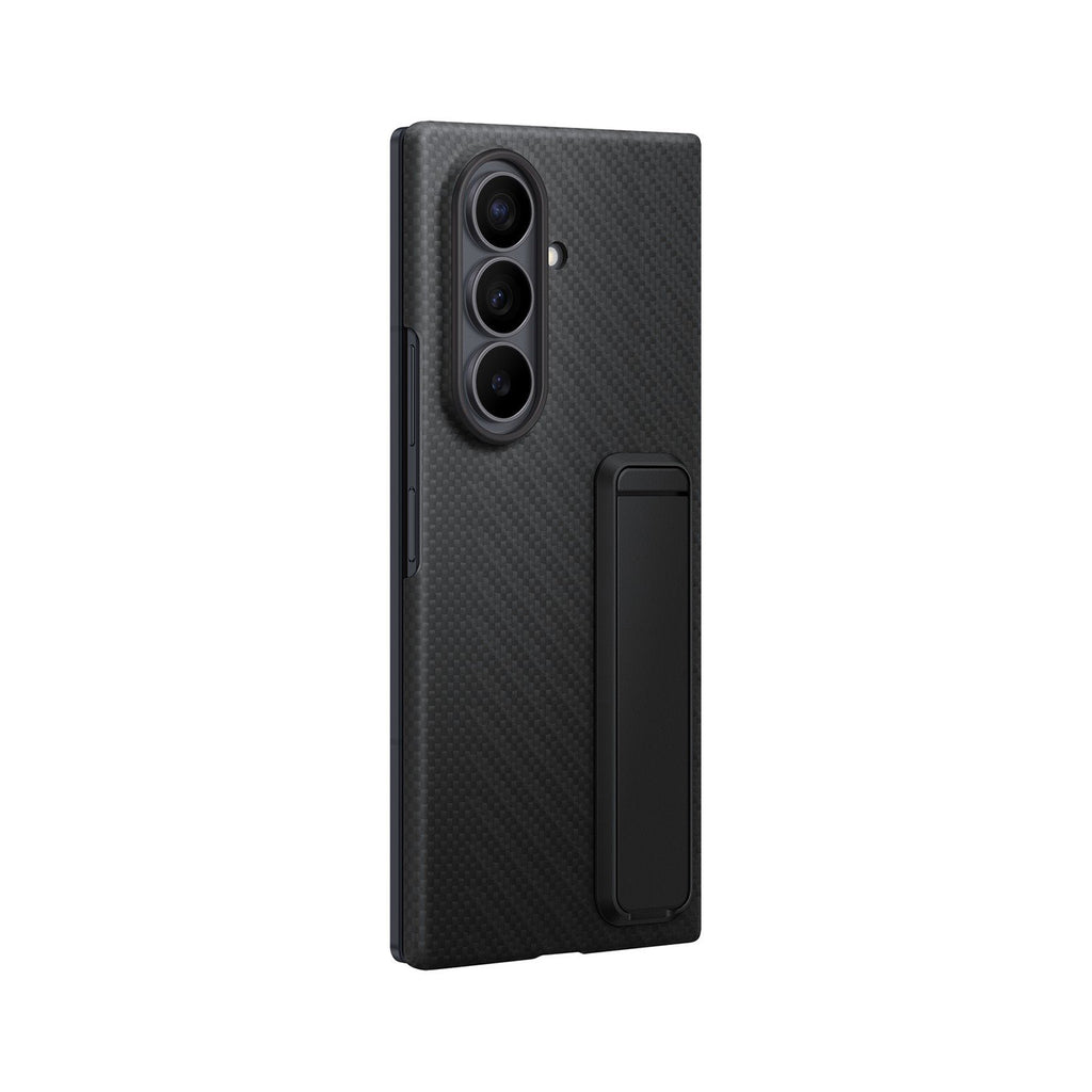 Samsung Carbon Standing Case EF-XF971SBE Samsung Galaxy Z Fold 8 Ultra su stovu + 2 antireflekcsinės plėvelės - juoda --...