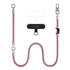 Tech-Protect C10S Telefono virvė peties žemiau (114 cm) + Rankinė juosta (31 cm) - Rožinis titanas -- Other phone accessories