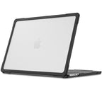 Tech-Protect Velar dėklas MacBook Air 13" 2023 / 2024 / 2025 / 2026 – Skaidri juoda -- MacBook Air 13" 2023/2024/2025/2026