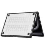 Tech-Protect Velar dėklas MacBook Pro 14" 2021 / 2023 / 2025 / 2026 - Skaidrus juodas -- MacBook Pro 14"...