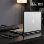 Tech-Protect Velar dėklas MacBook Pro 14" 2021 / 2023 / 2025 / 2026 - Skaidrus juodas -- MacBook Pro 14"...