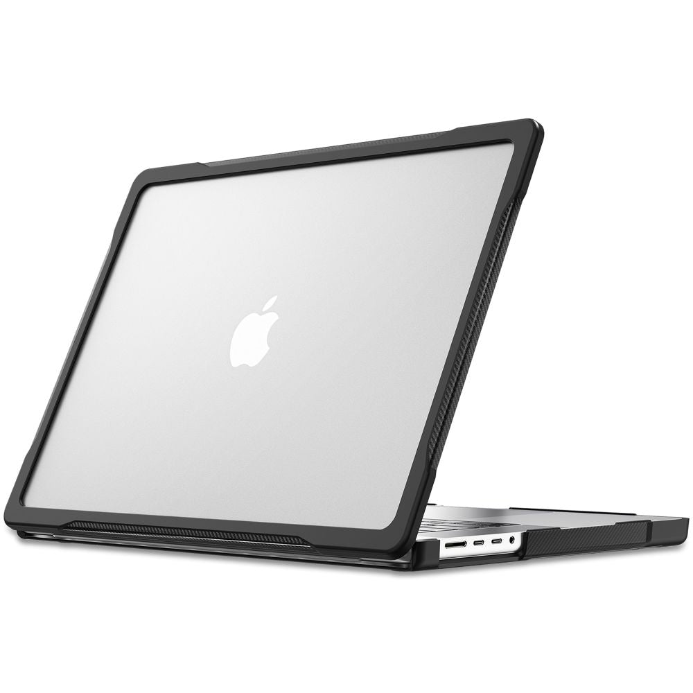 Tech-Protect Velar dėklas MacBook Pro 16" 2021 / 2023 / 2025 / 2026 - Skaidrus juodas -- MacBook Pro 16"...